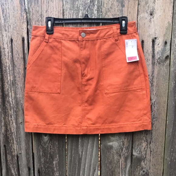 Fashion Box Dresses & Skirts - New Orange Skirt